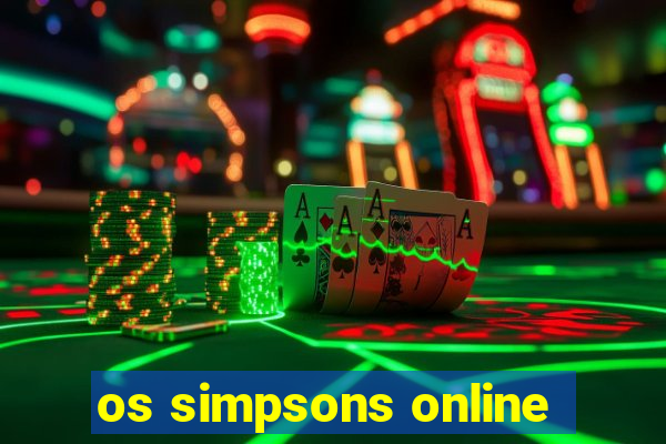 os simpsons online